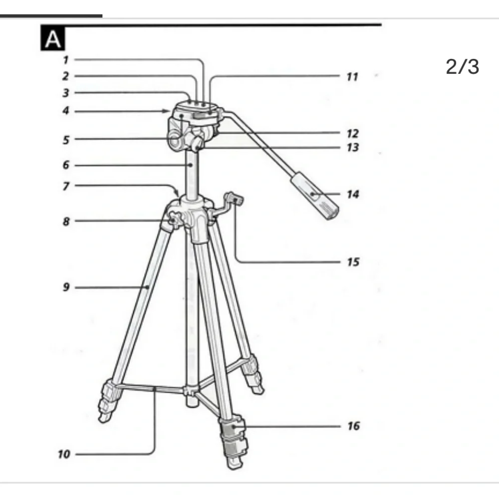 Sony camera tripod VCT-R640